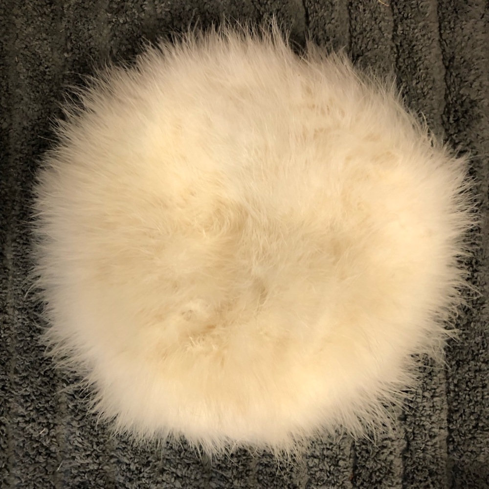 Vintage fur blend beret
